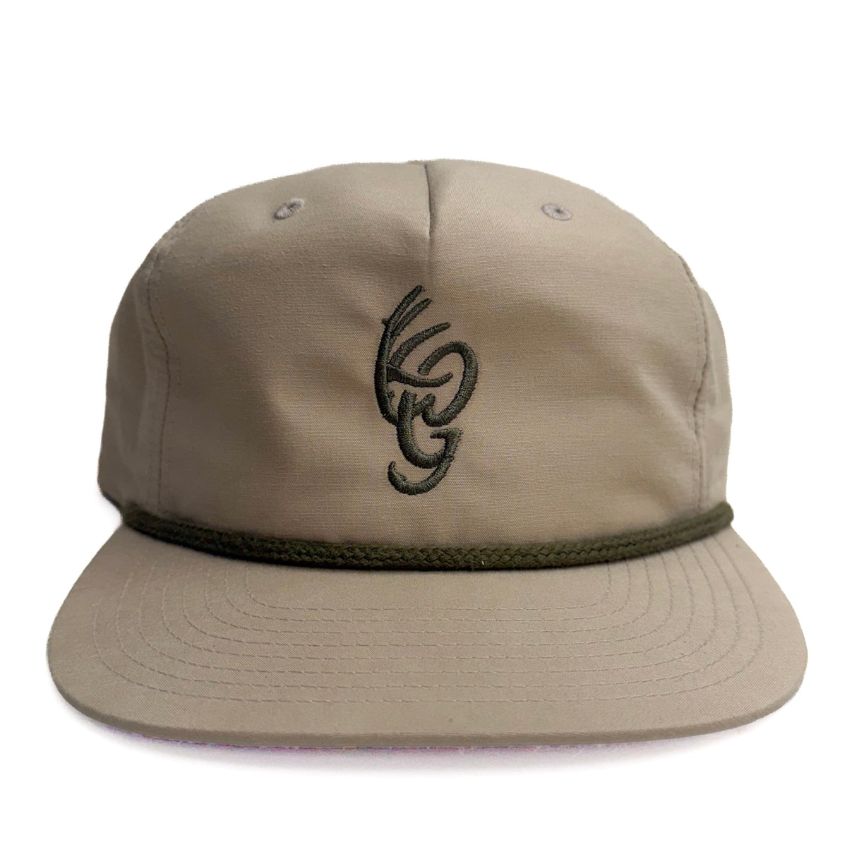Sand Dune and Loden OG Logo Rope Hat
