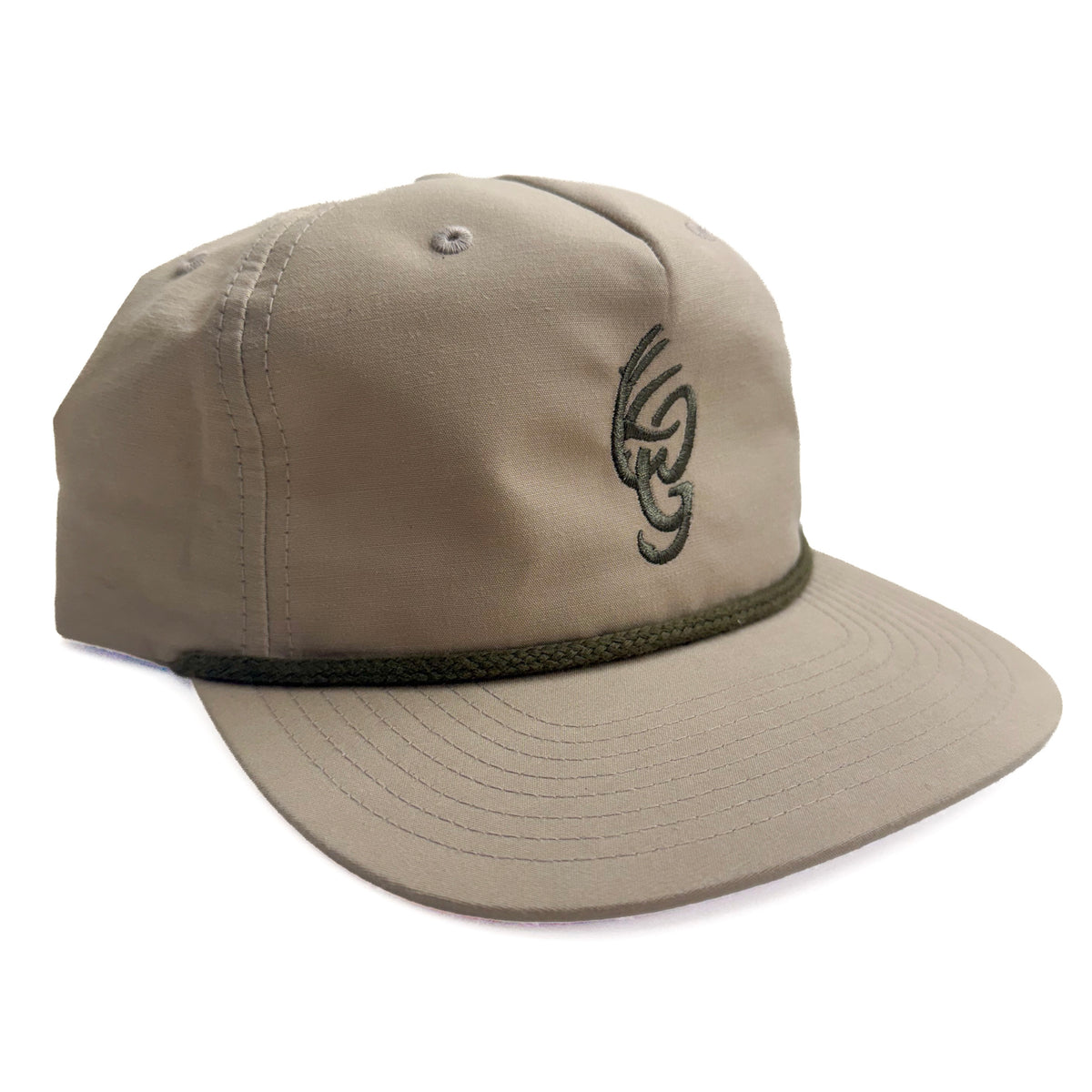 Sand Dune and Loden OG Logo Rope Hat