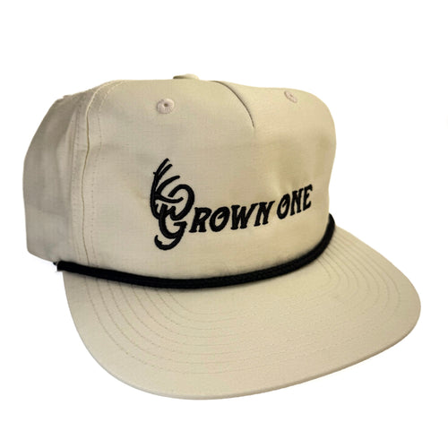 Birch and Black Grown One Rope Hat