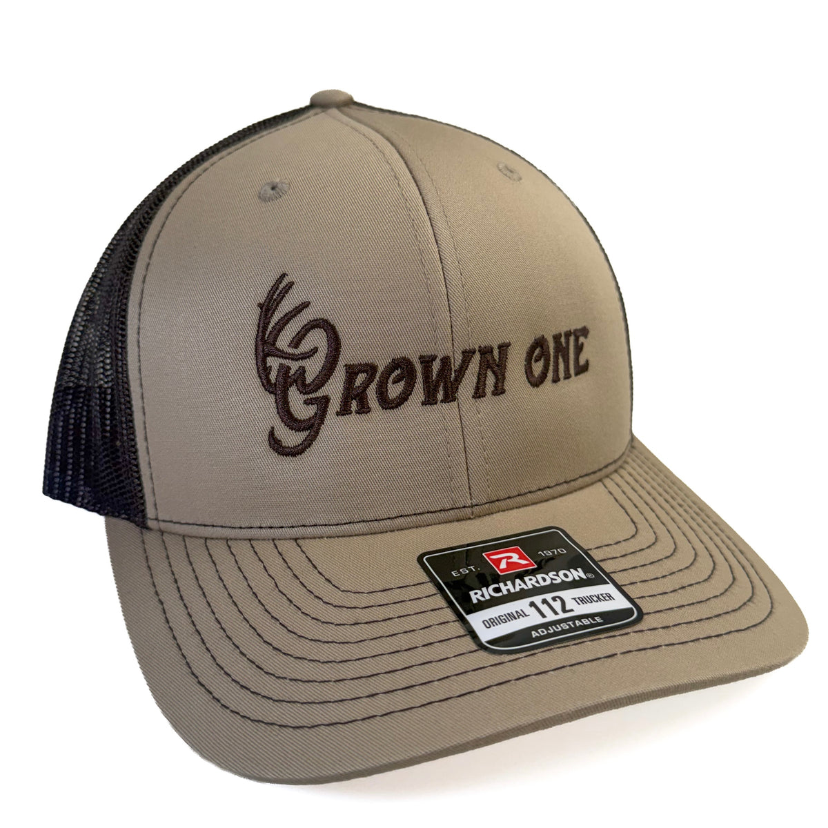 Loden and Black Grown One Trucker Hat