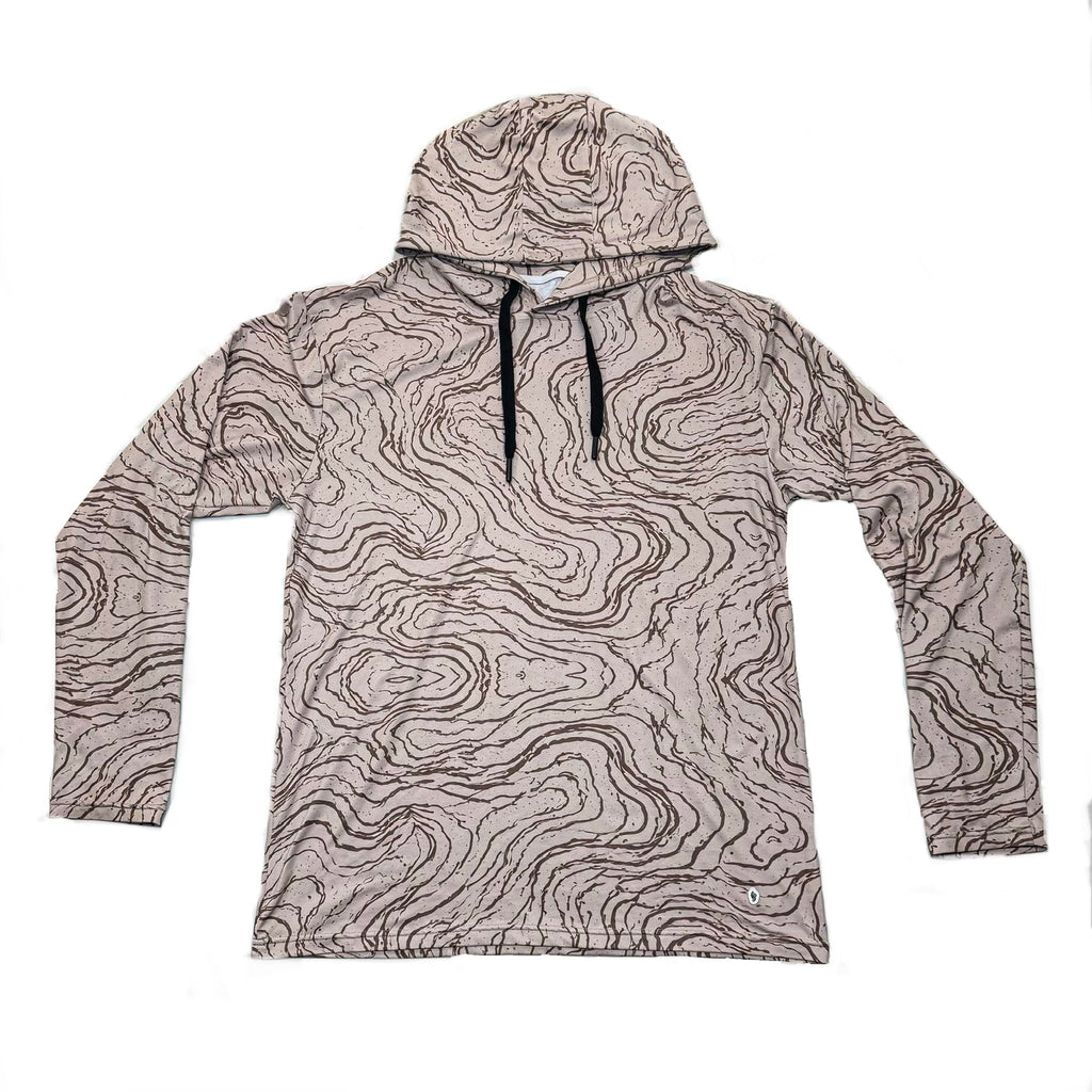 Messy Topo Performance Hoodie
