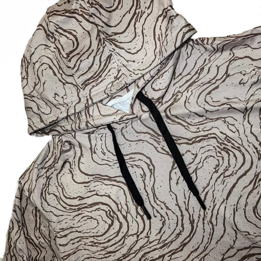 Messy Topo Performance Hoodie