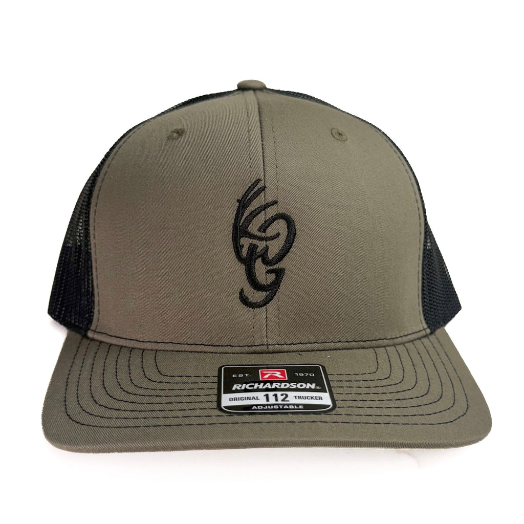 Loden and Black OG Logo Trucker Hat