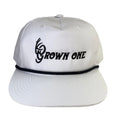 White Grown One Rope Hat