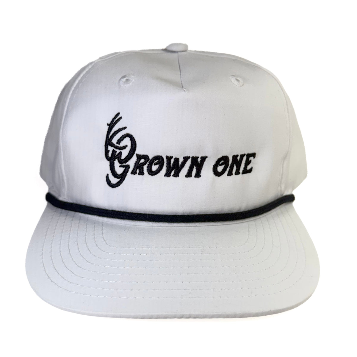 White Grown One Rope Hat