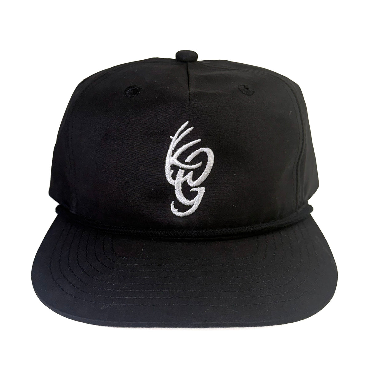 Black OG Logo Rope Hat
