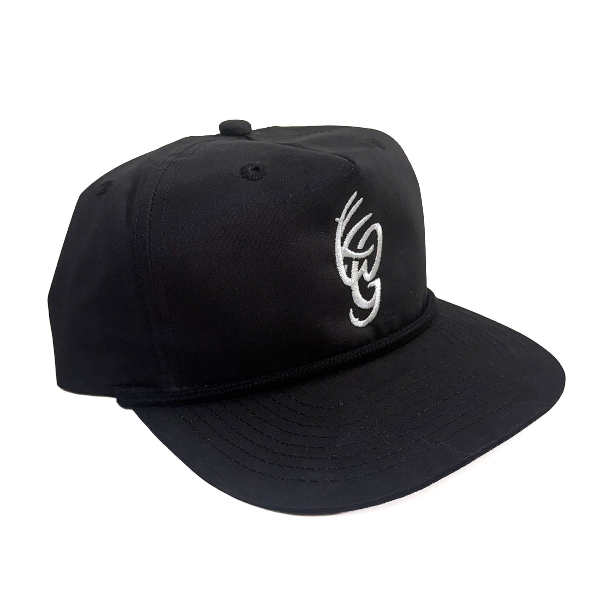 Black OG Logo Rope Hat